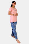 Sweetmoon Plus Size Loungewear - Blue — thumbnail 3